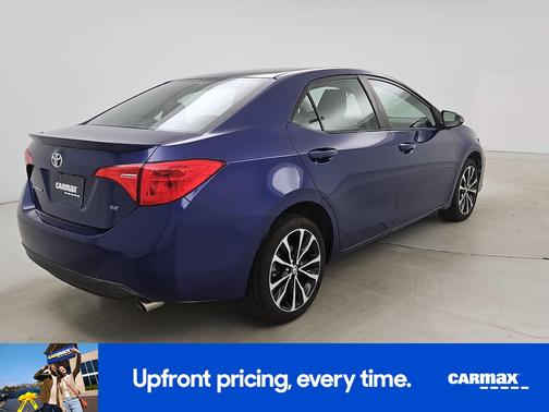 Blue 2017 Toyota Corolla SE