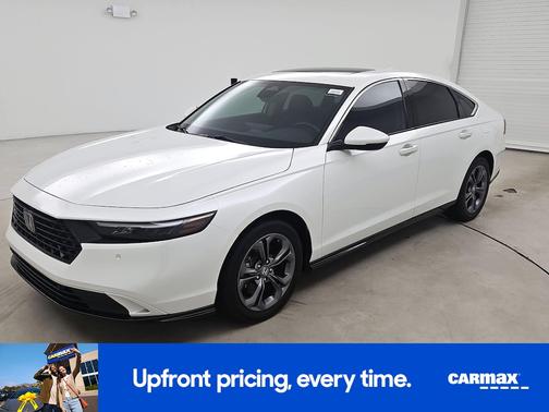 White 2024 Honda Accord Hybrid EX-L