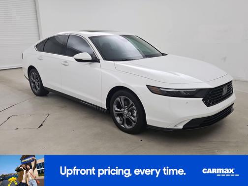 White 2024 Honda Accord Hybrid EX-L