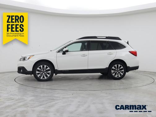 White 2017 Subaru Outback 2.5I Limited