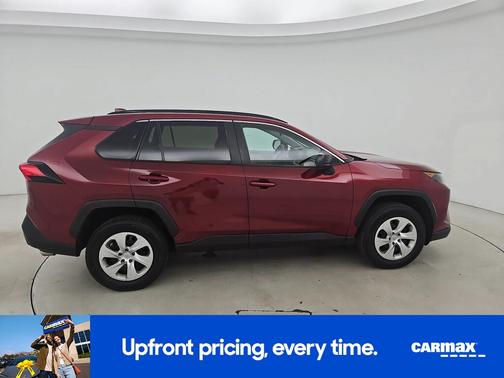 Red 2019 Toyota RAV4 LE