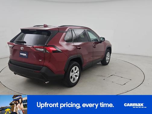 Red 2019 Toyota RAV4 LE