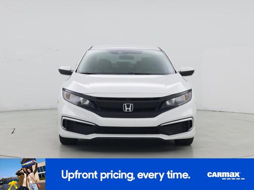 White 2020 Honda Civic LX