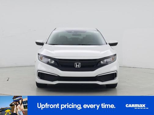 White 2020 Honda Civic LX