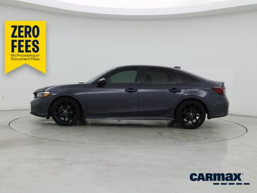 Gray 2025 Honda Civic Sport
