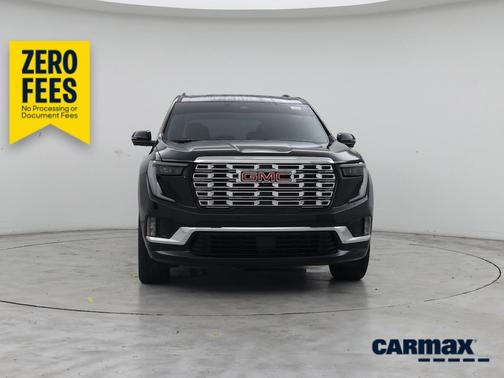 Black 2025 GMC Acadia Denali