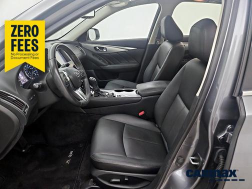Gray 2019 INFINITI Q50 Luxe