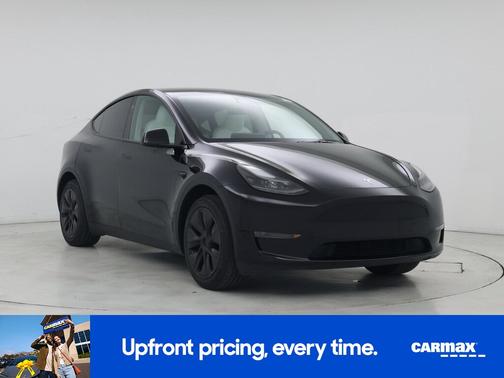 Black 2025 Tesla Model Y Long Range