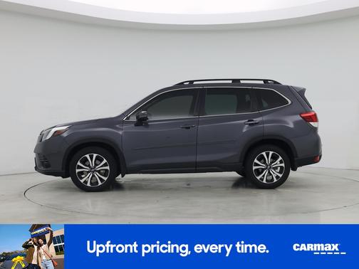 Gray 2022 Subaru Forester Limited