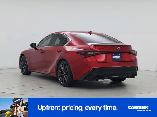 Red 2024 Lexus IS 300 F-SPORT Design