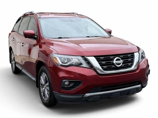 Scarlet Ember 2020 Nissan Pathfinder SL