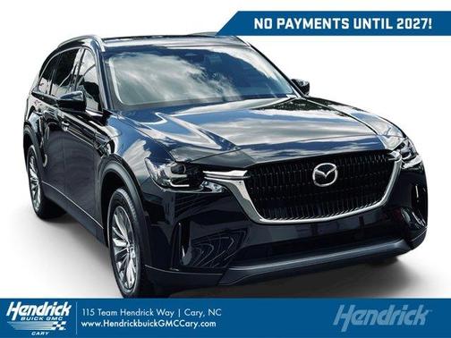 Jet Black Mica 2024 Mazda CX-90 3.3 Turbo Preferred