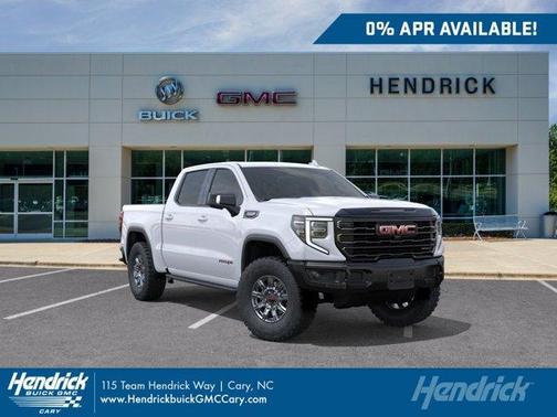 Summit White 2026 GMC Sierra 1500 AT4X