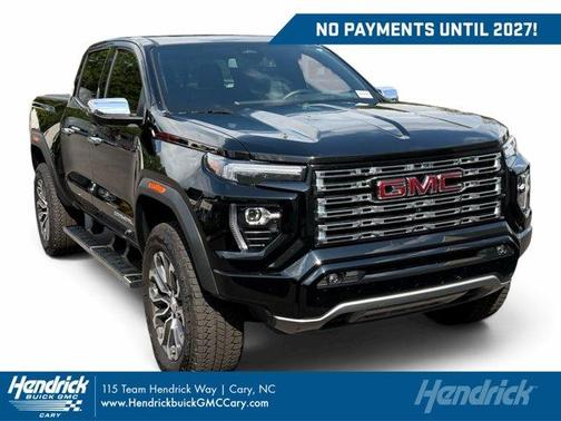 Onyx Black 2025 GMC Canyon Denali