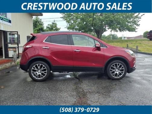 Dk. Red 2017 Buick Encore Sport Touring