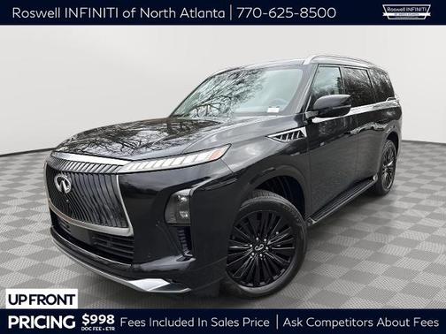 Mineral Black 2025 INFINITI QX80 SENSORY