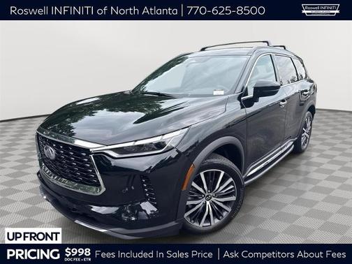 Mineral Black 2025 INFINITI QX60 AUTOGRAPH