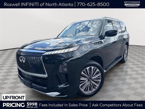Mineral Black 2025 INFINITI QX80 SENSORY