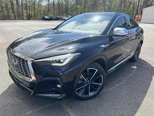 Black Obsidian 2025 INFINITI QX55 ESSENTIAL