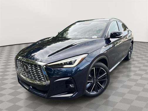 Hermosa Blue 2025 INFINITI QX55 ESSENTIAL
