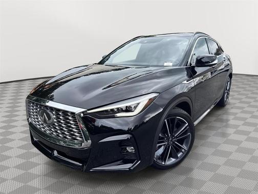 Black Obsidian 2025 INFINITI QX55 SENSORY