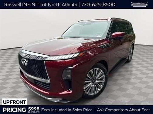 Coulis Red 2025 INFINITI QX80 SENSORY