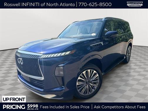 Grand Blue 2025 INFINITI QX80 SENSORY