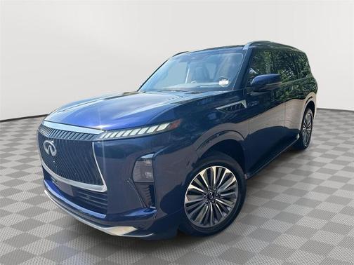 Grand Blue 2025 INFINITI QX80 SENSORY