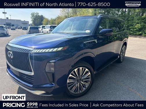 Grand Blue 2025 INFINITI QX80 SENSORY