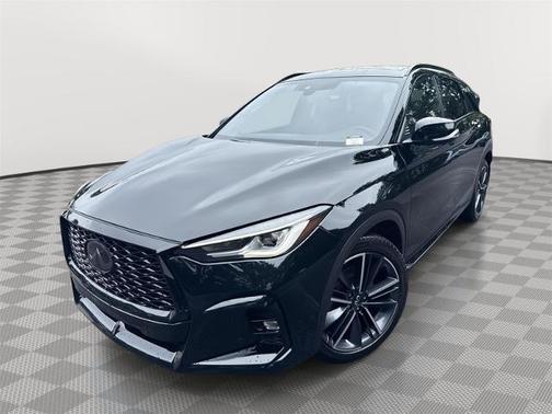 Black Obsidian 2025 INFINITI QX50 SPORT
