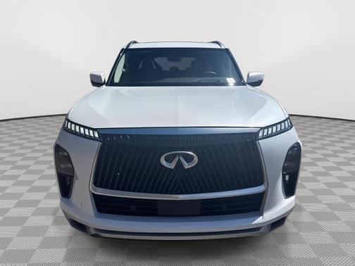 Radiant White 2025 INFINITI QX80 SENSORY