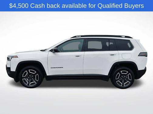 Bright White Clearcoat 2026 Jeep Cherokee LAREDO/LIMITED