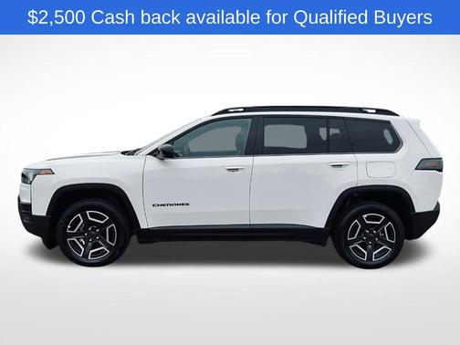 Bright White Clearcoat 2026 Jeep Cherokee LAREDO/LIMITED