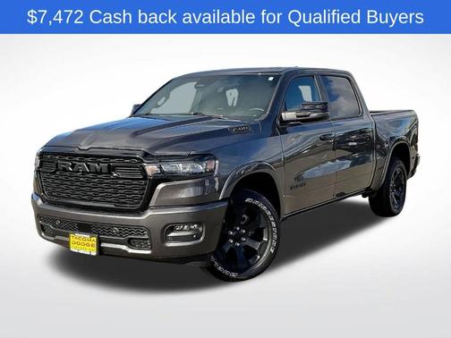Granite Crystal Clearcoat Metallic 2026 RAM 1500 Big Horn/Lone Star