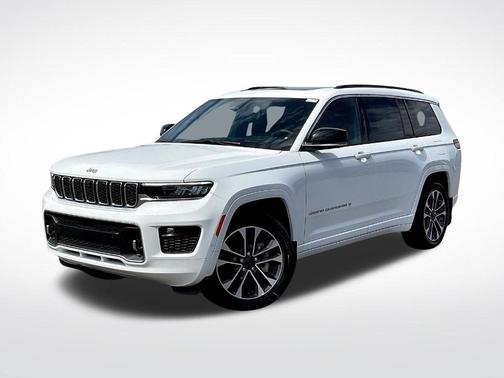 Bright White Clearcoat 2025 Jeep Grand Cherokee L Overland