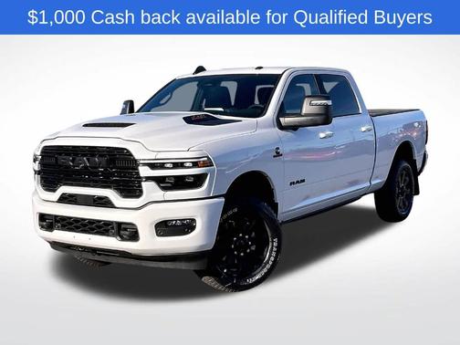 Bright White Clearcoat 2026 RAM 3500 Laramie