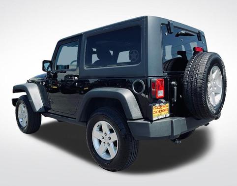 Black Clearcoat 2016 Jeep Wrangler Sport