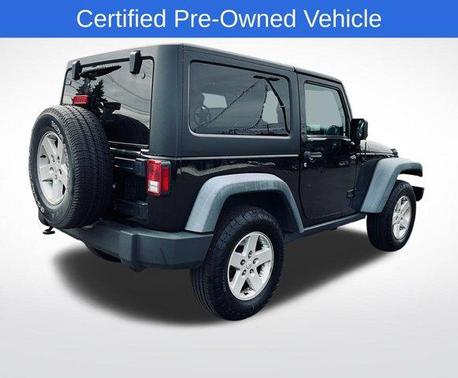 Black Clearcoat 2016 Jeep Wrangler Sport