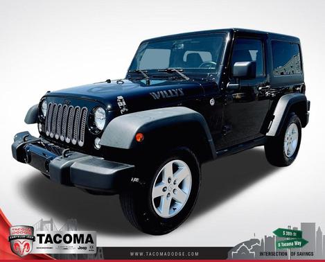 Black Clearcoat 2016 Jeep Wrangler Sport