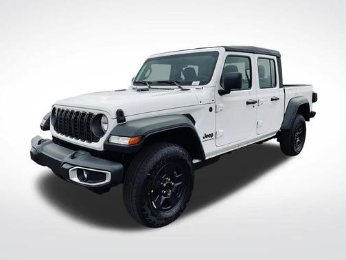 Bright White Clearcoat 2026 Jeep Gladiator Sport