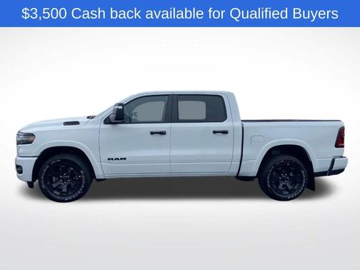 Bright White Clearcoat 2026 RAM 1500 Big Horn/Lone Star