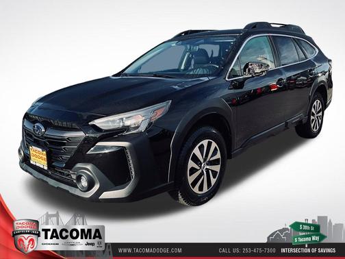 Crystal Black Silica 2023 Subaru Outback Premium