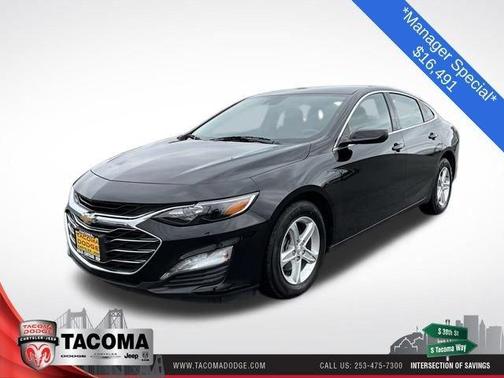 Mosaic Black Metallic 2023 Chevrolet Malibu LT