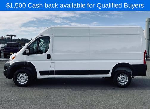 Bright White Clearcoat 2027 RAM ProMaster 2500 HIGH ROOF
