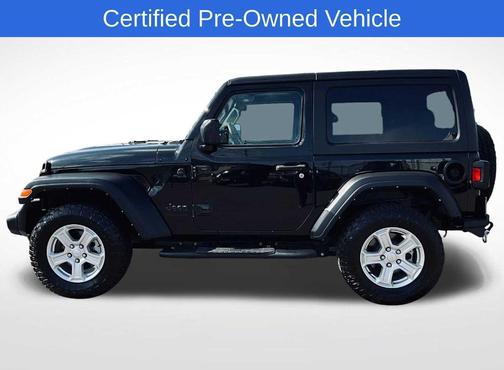 Black Clearcoat 2022 Jeep Wrangler Sport