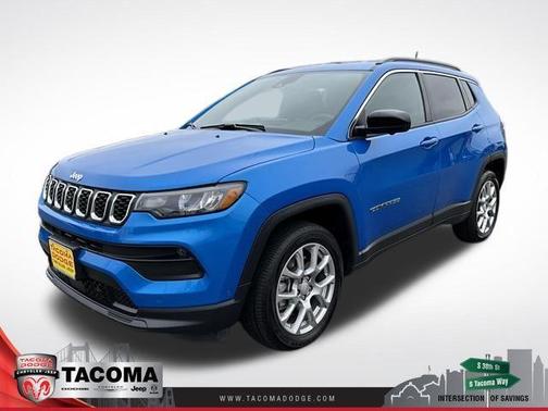 Hydro Blue Pearlcoat 2024 Jeep Compass Latitude Lux