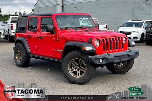 2019 Jeep Wrangler Unlimited Sport S 4x4