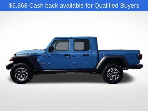 Hydro Blue Pearlcoat 2026 Jeep Gladiator Rubicon