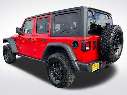 Firecracker Red Clearcoat 2025 Jeep Wrangler Sport