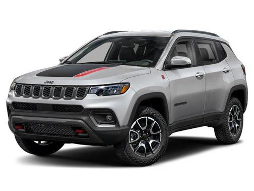 Bright White Clearcoat 2026 Jeep Compass Trailhawk